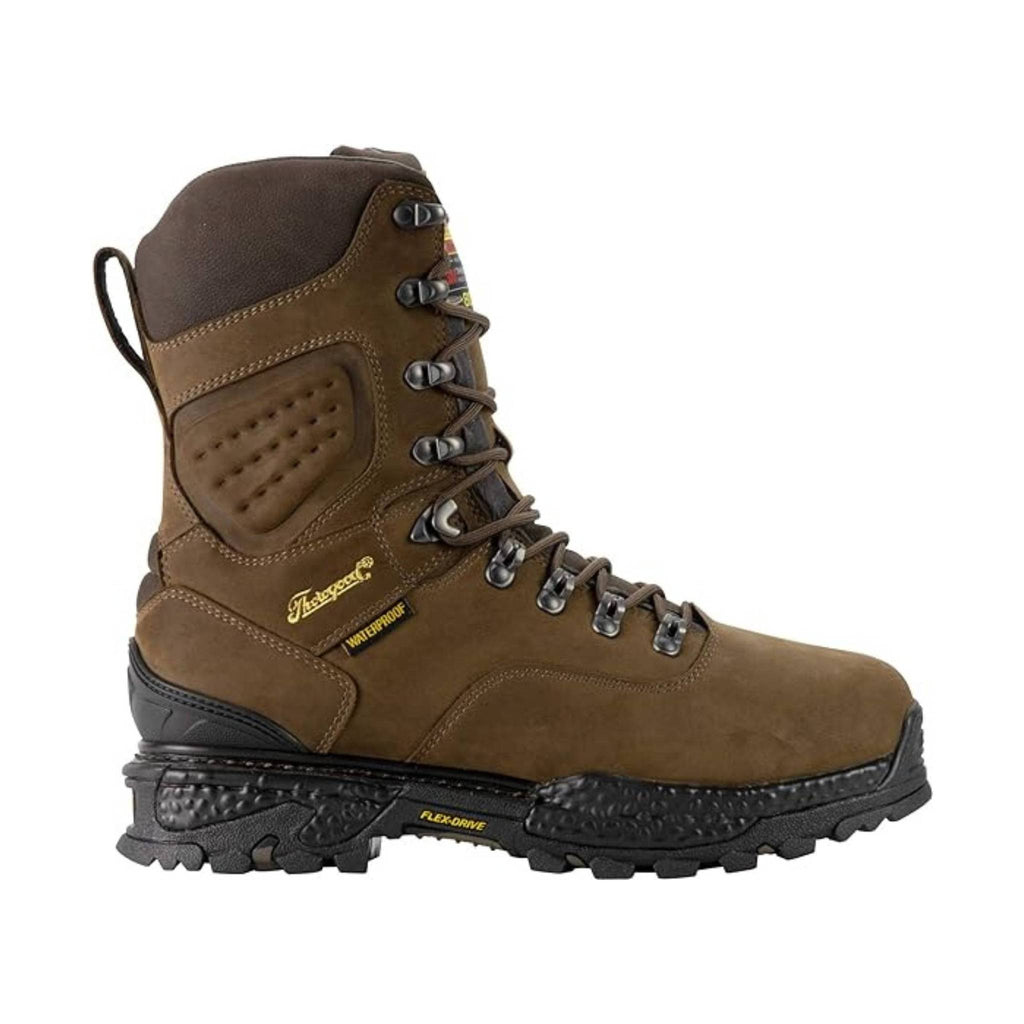 Thorogood Men's Infinity FD 9 Inch Insulated Waterproof Soft Toe Work Boot - Brown/Black/Yellow - Lenny's Shoe & Apparel