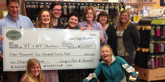 Businesses Partner to Provide Over $13,500 of Socks and Support to Homeless image