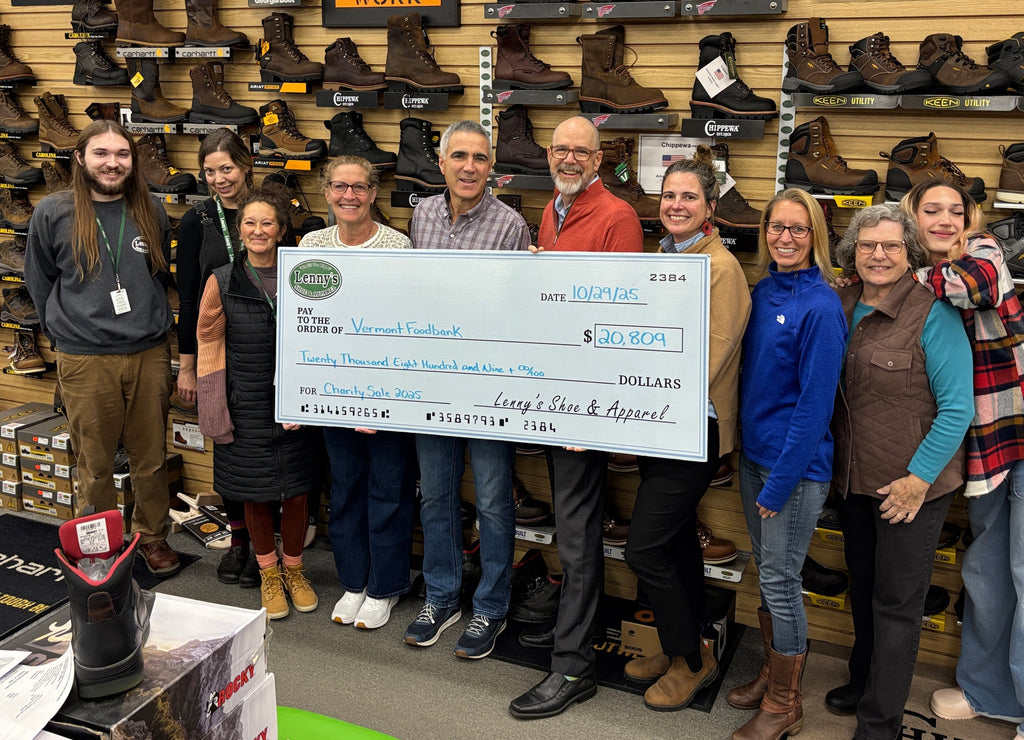 15 Years Strong: Lenny’s Shoe & Apparel Marks Milestone with $24,000 Donation