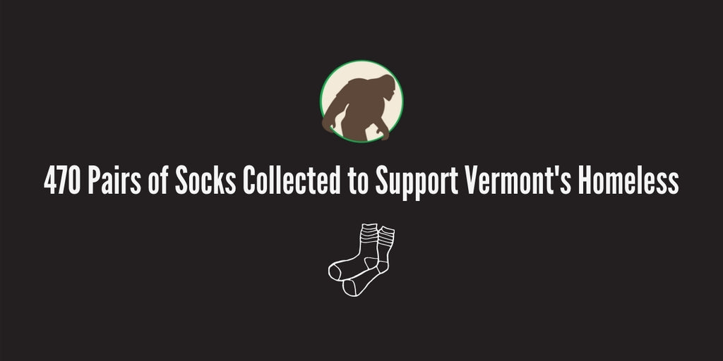 470 Pairs of Socks Collected to Support Vermont's Homeless logo image