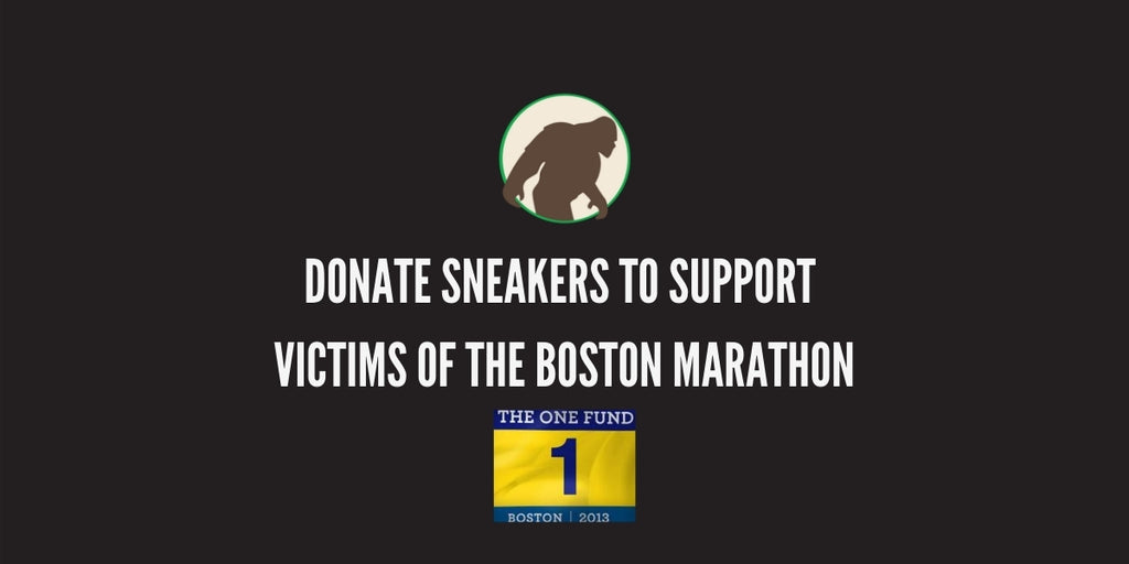 Donate Sneakers to Support Victims of the Boston Marathon