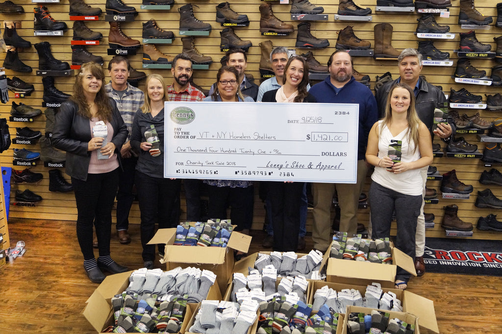 Lenny’s Shoe & Apparel, Darn Tough Vermont and Smartwool Team Up For a Great Cause image