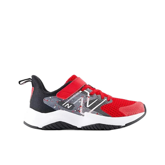 New Balance Kids' Rave Run v2 Bungee Lace Shoe - Team Red