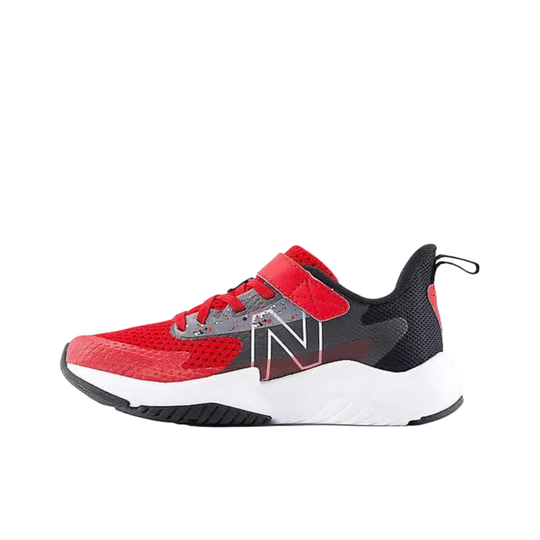 New Balance Kids' Rave Run v2 Bungee Lace Shoe - Team Red