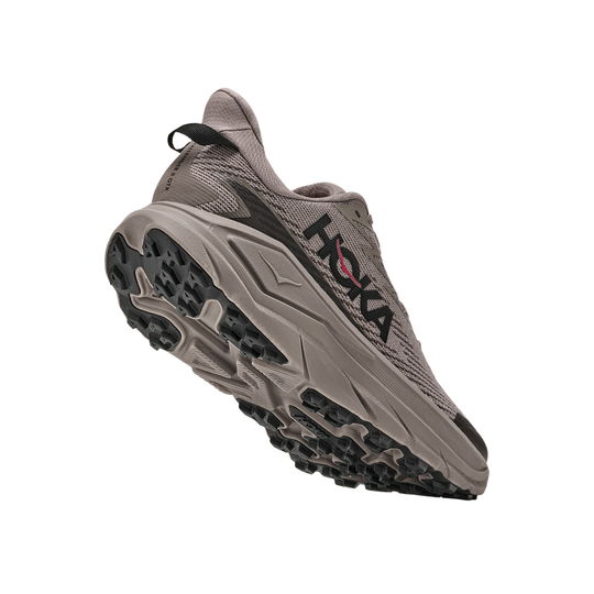 Hoka running shoe on a white background