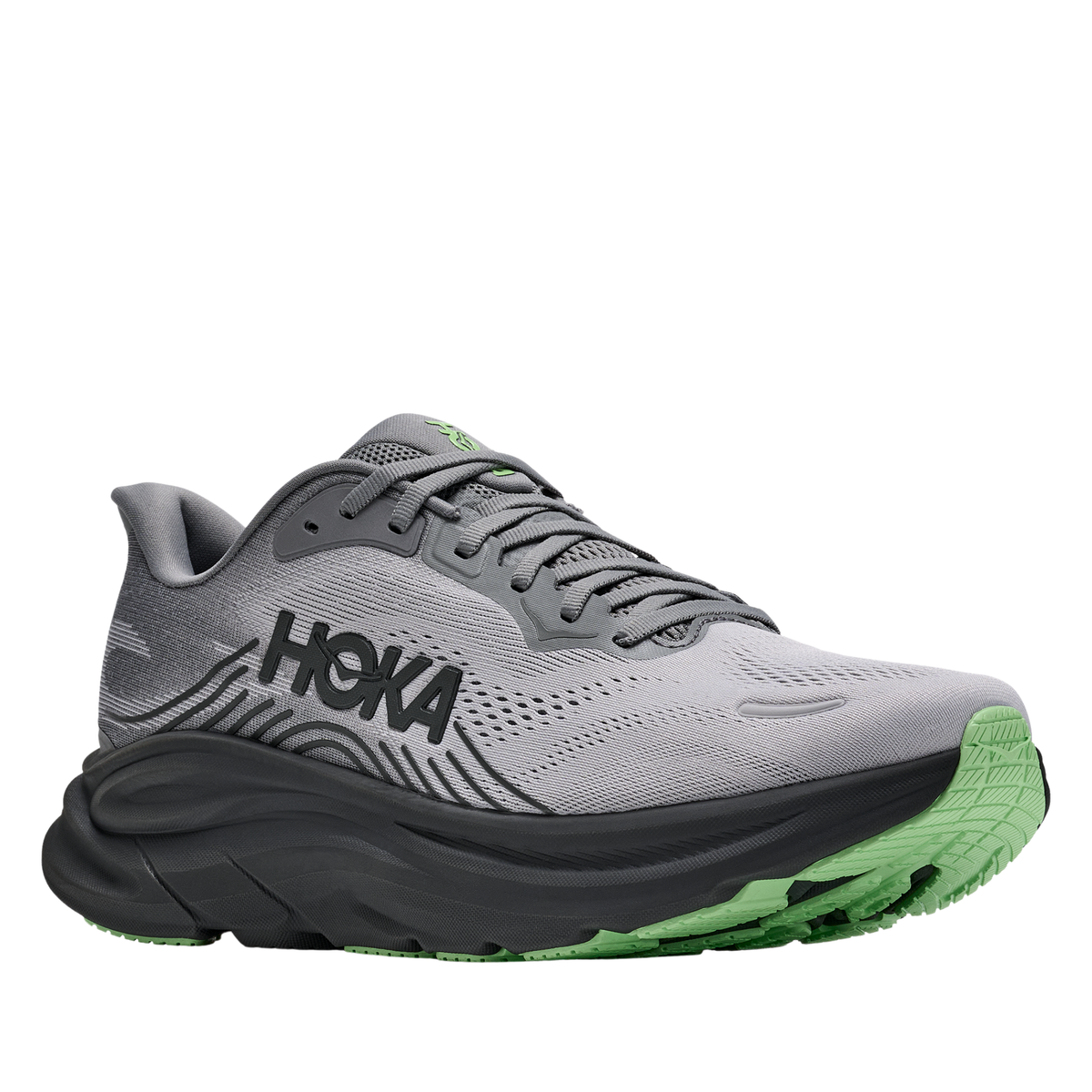 HOKA Men's Clifton 11 Running Shoes - Galactic Grey/ Stardust