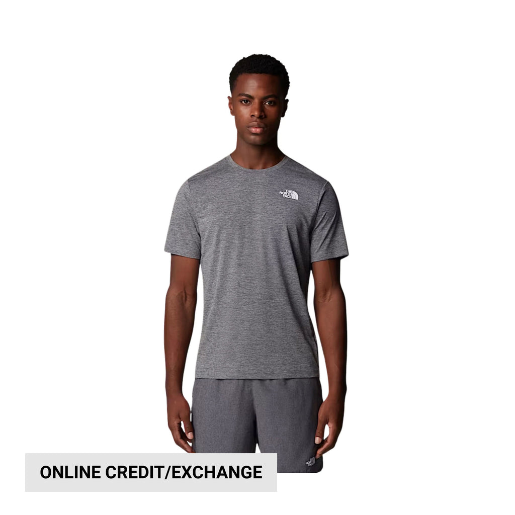 The North Face Men's 24/7 Short Sleeve T Shirt - TNF Medium Grey - Lenny's Shoe & Apparel