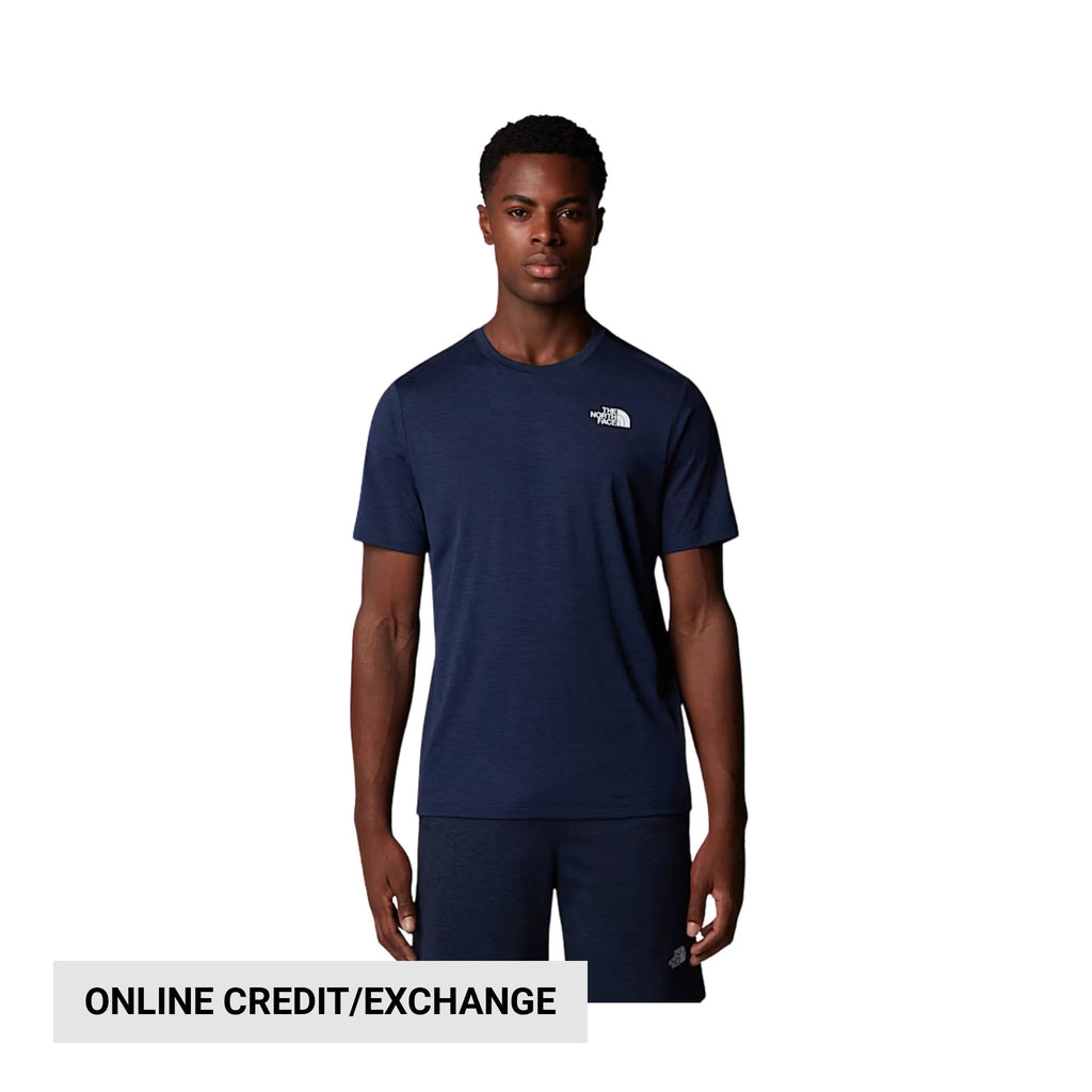 The North Face Men's 24/7 Short Sleeve T Shirt - Summit Navy Dark - Lenny's Shoe & Apparel