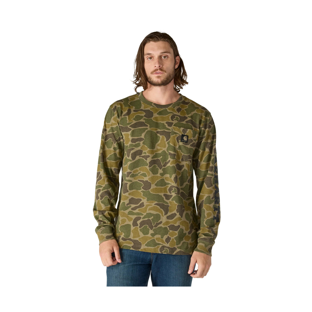 green camo long sleeve