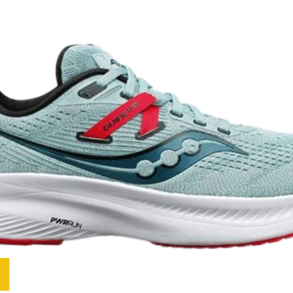Saucony Women's Guide 16 Shoes - Mineral/Rose - Lenny's Shoe & Apparel