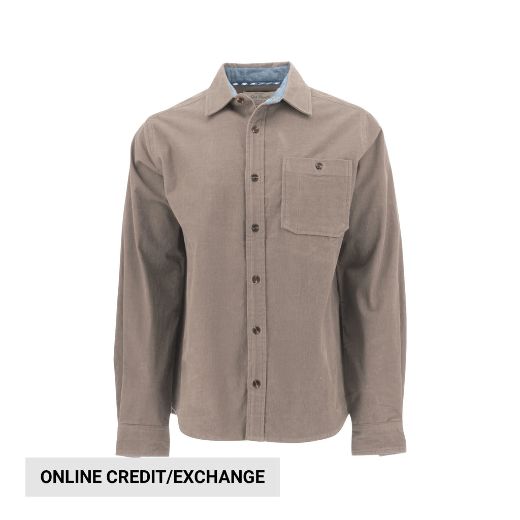 Old Ranch Men's Forrester Shirt - Cinder - Lenny's Shoe & Apparel