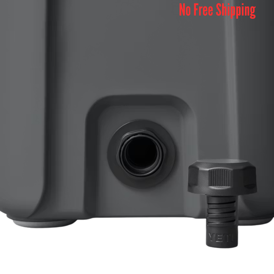 Black outdoor light fixture with a bolt on a white background