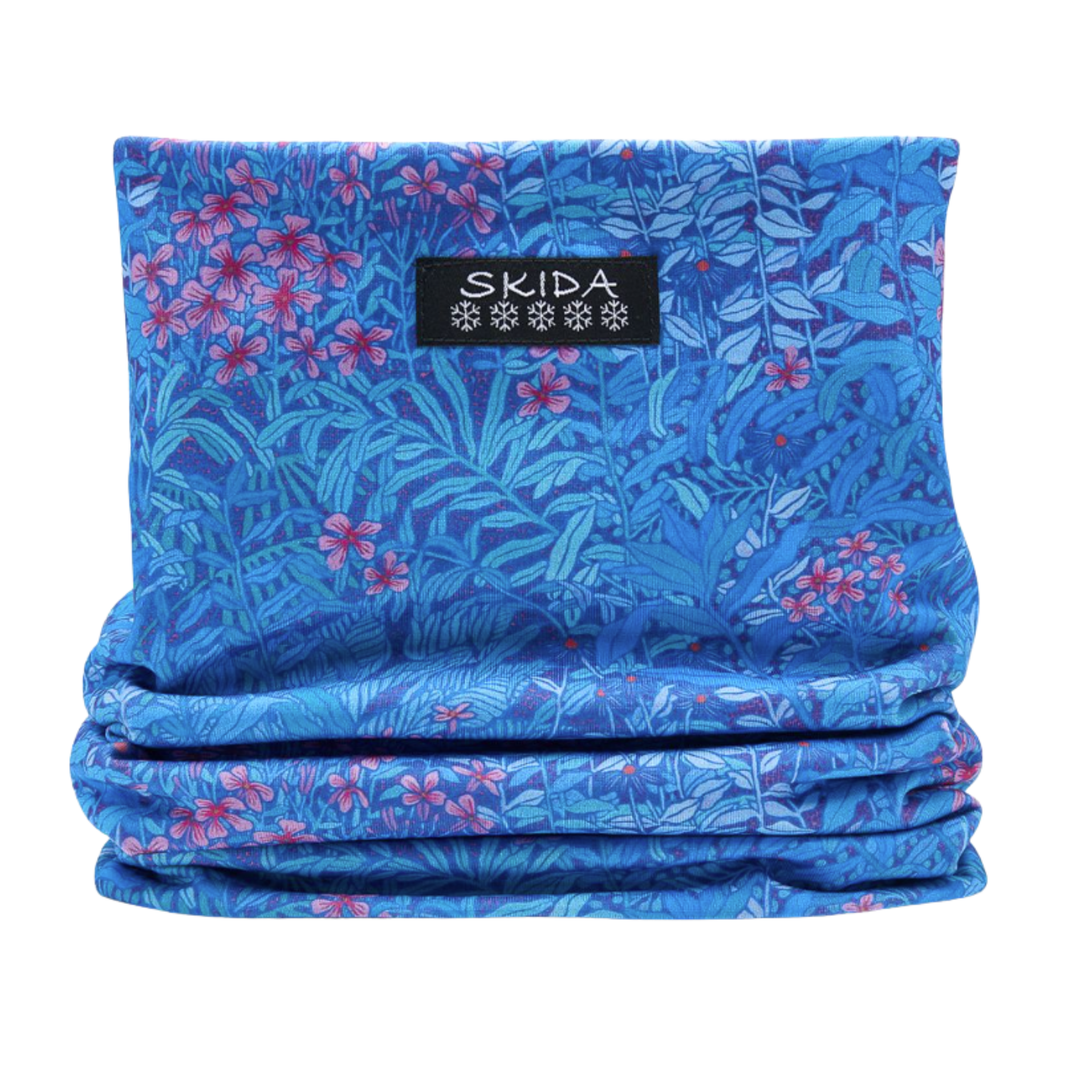 Skida Alpine Fleece Neckwarmer - Jasmine on a white background