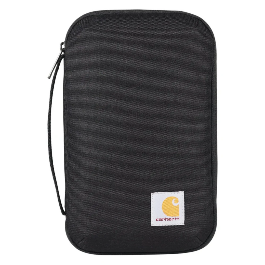 Carhartt Utility Soft Sided Organizer - Black On a White background.