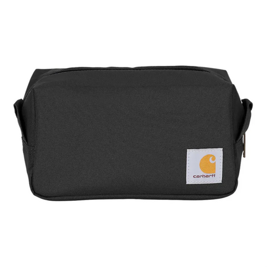 Carhartt Travel Kit - Black on a white background.