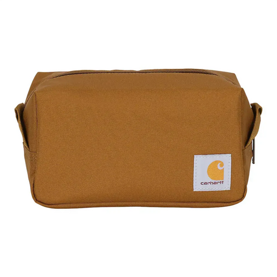 Carhartt Travel Kit - Carhartt Brown on a white background.