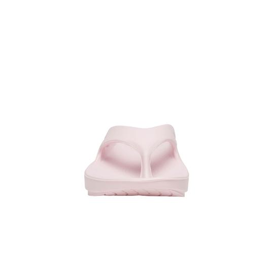 Pink sandal on a white background