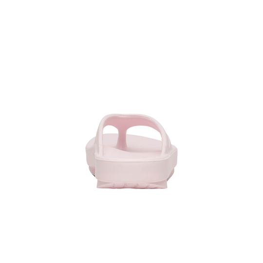 Pink sandal on a white background