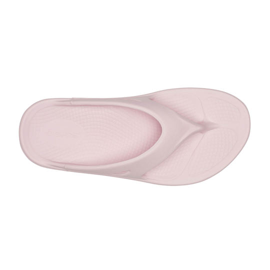Pink sandal on a white background
