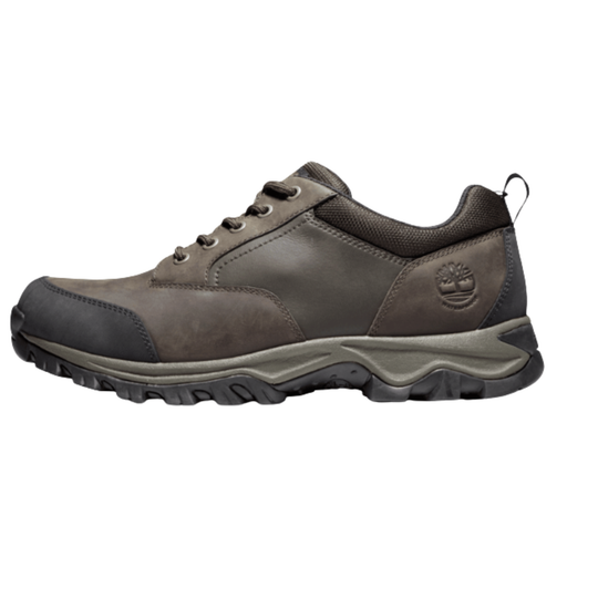 Brown shoe on a white background