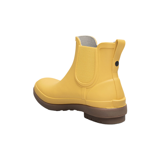 yellow rain boot