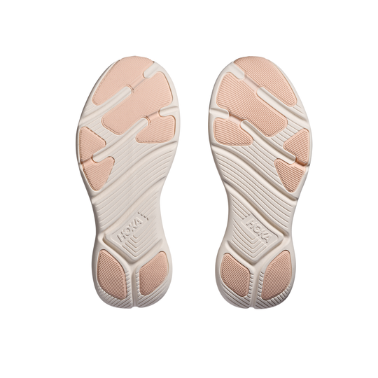Back view of a pair of shoes with visible brand name on a white background