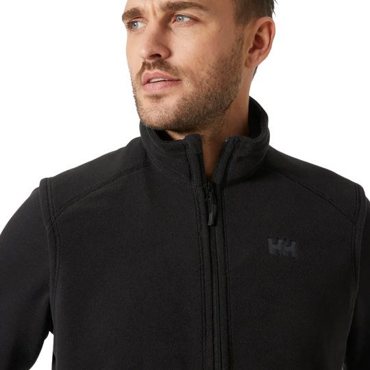 Black Vest Collar Zpper
