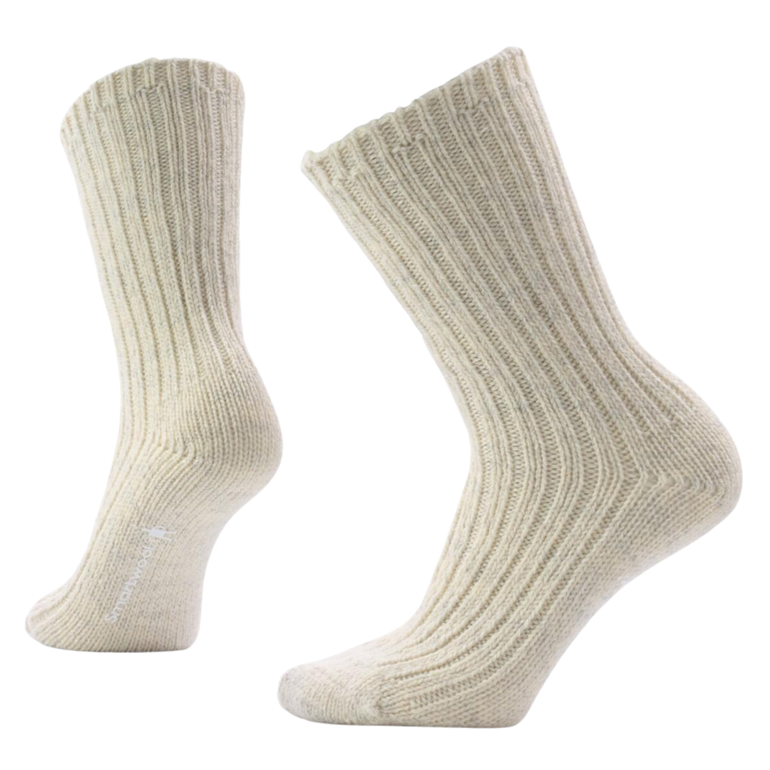 Ash colored socks on a white background