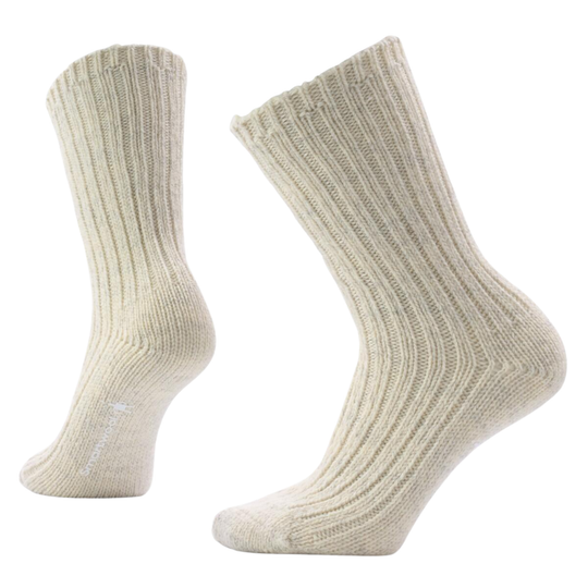 Ash colored socks on a white background