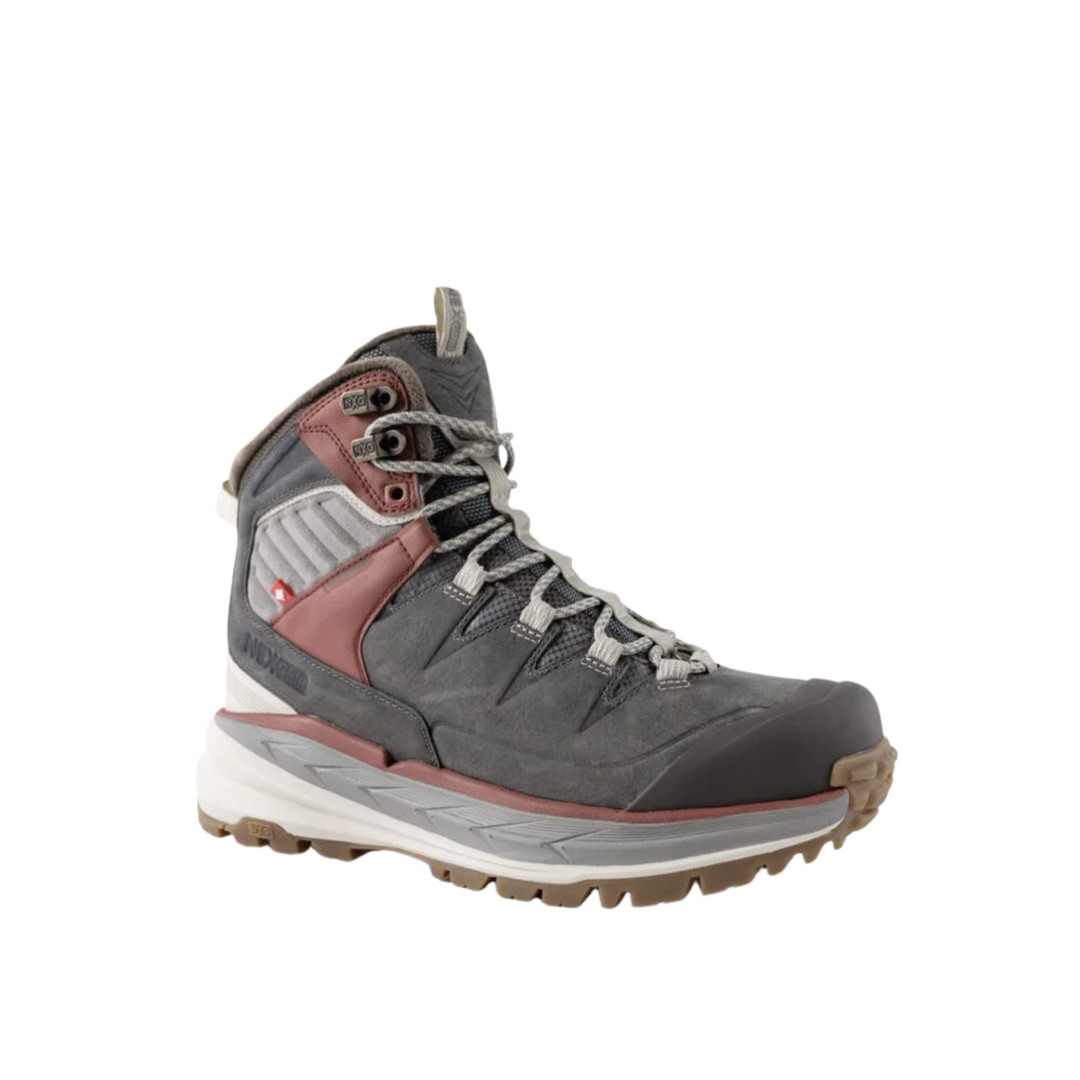 Nexgrip Women's Ice Owlshead Winter Boots - Taupe on a white background.