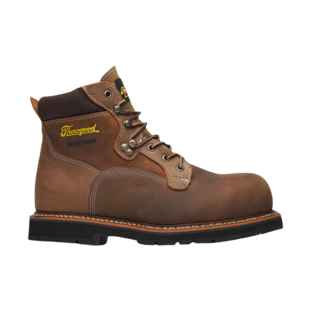 Thorogood Iron River Series Men's 6 Inch Waterproof Composite Toe Work Boot - Crazy Horse - Lenny's Shoe & Apparel