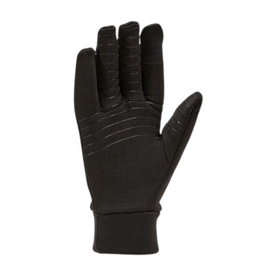 Black glove on a white background