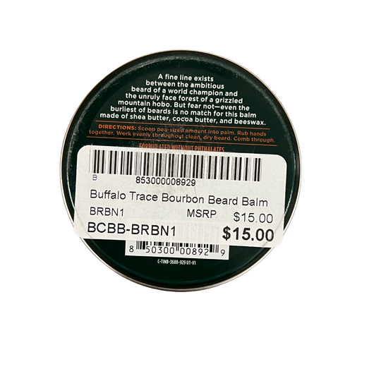 1.6oz tin of beard balm duke cannon 