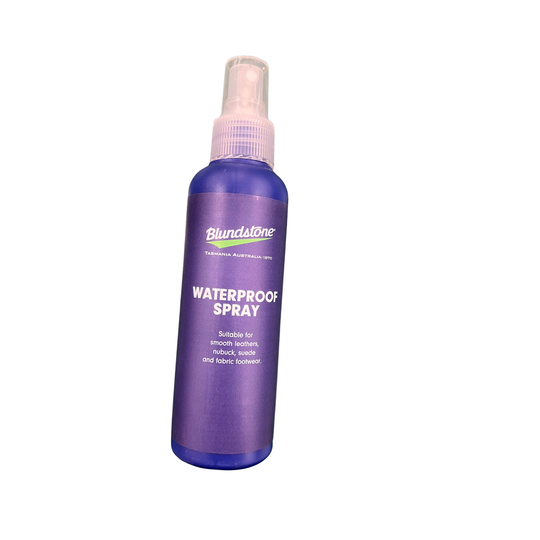 Blundstone waterproof spray bottle on a white background