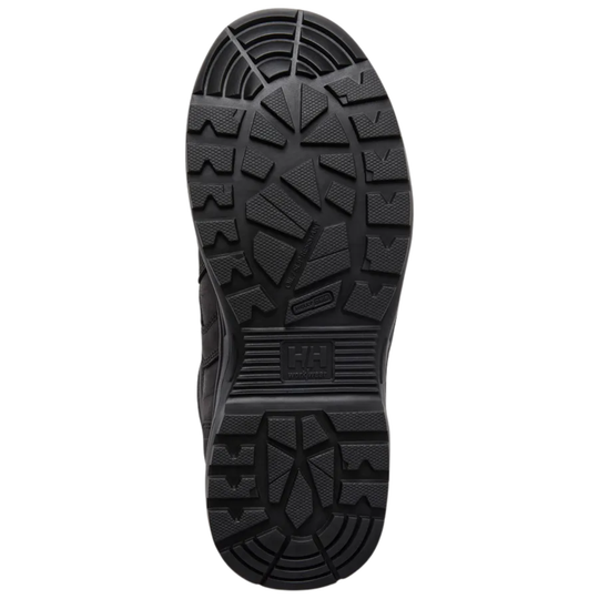 black sole of work shoe