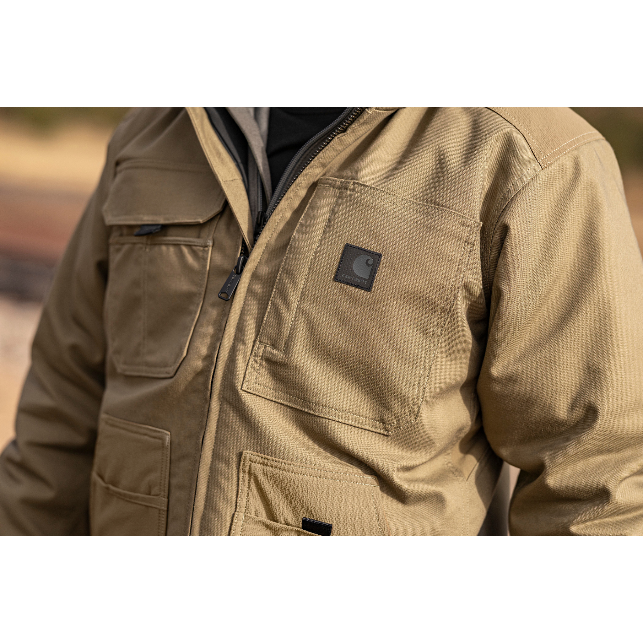 Carhart Men's Steel Braddock Jacket - Field Fatigue – Lenny's Shoe
