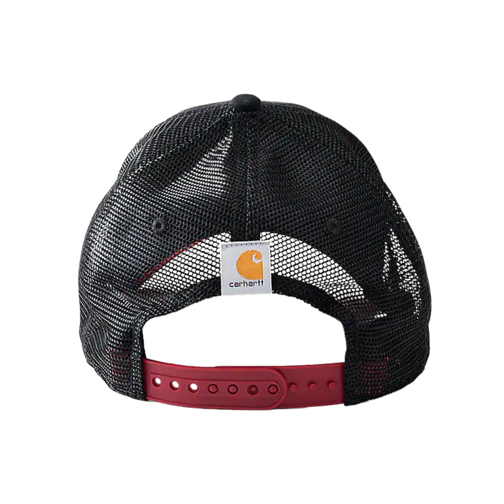 Carhartt Canvas Mesh Cap - Black/Crab Apple – Lenny's Shoe & Apparel