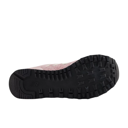 Black sole of a shoe on a white background