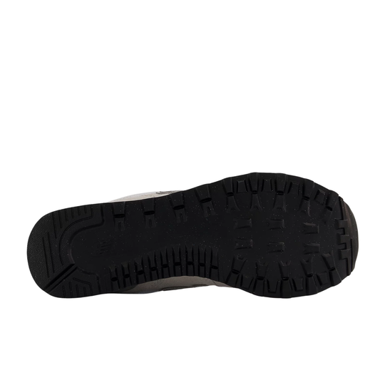 Black sole of a shoe on a white background