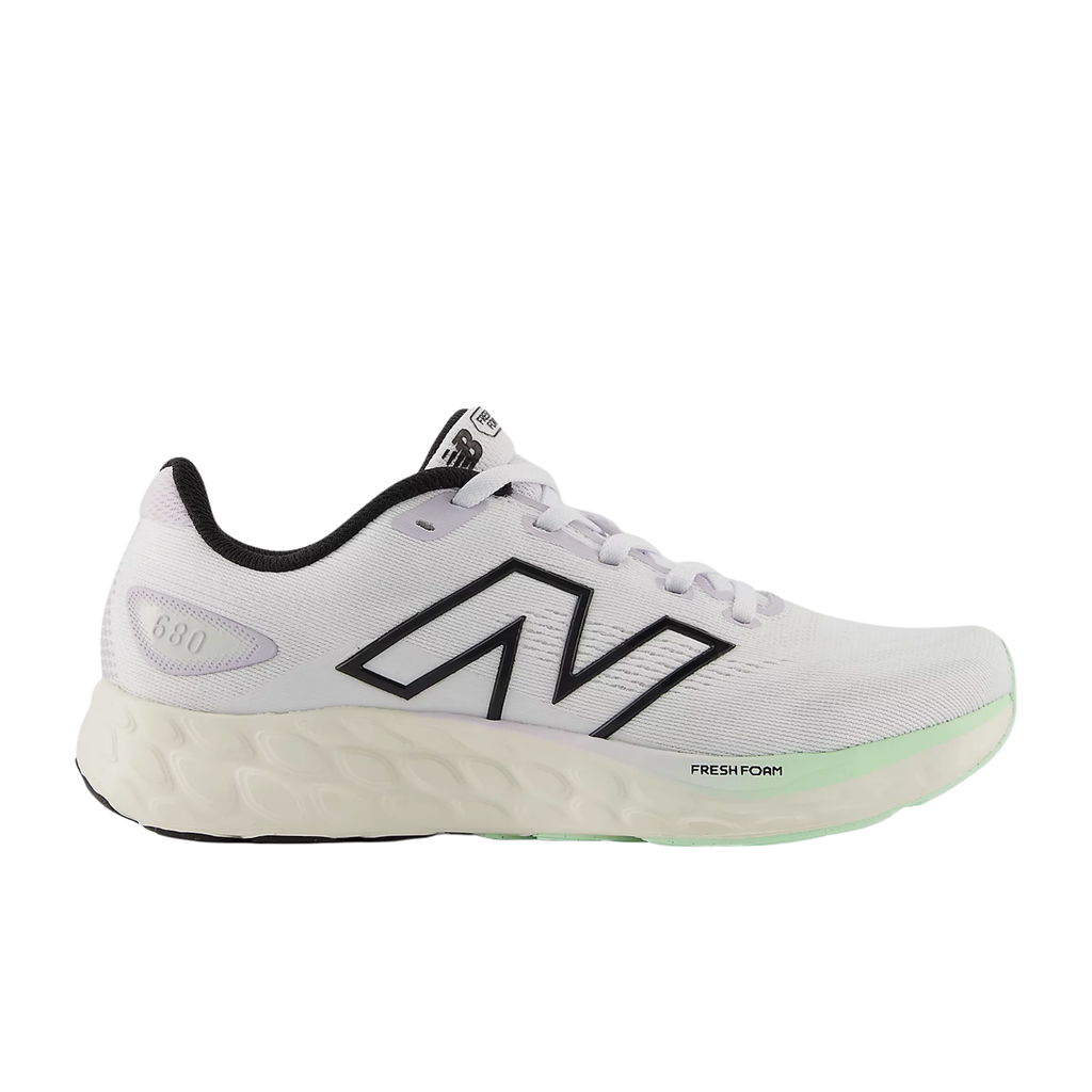 New Balance Women's Fresh Foam 680 v8 Running Shoes - White With