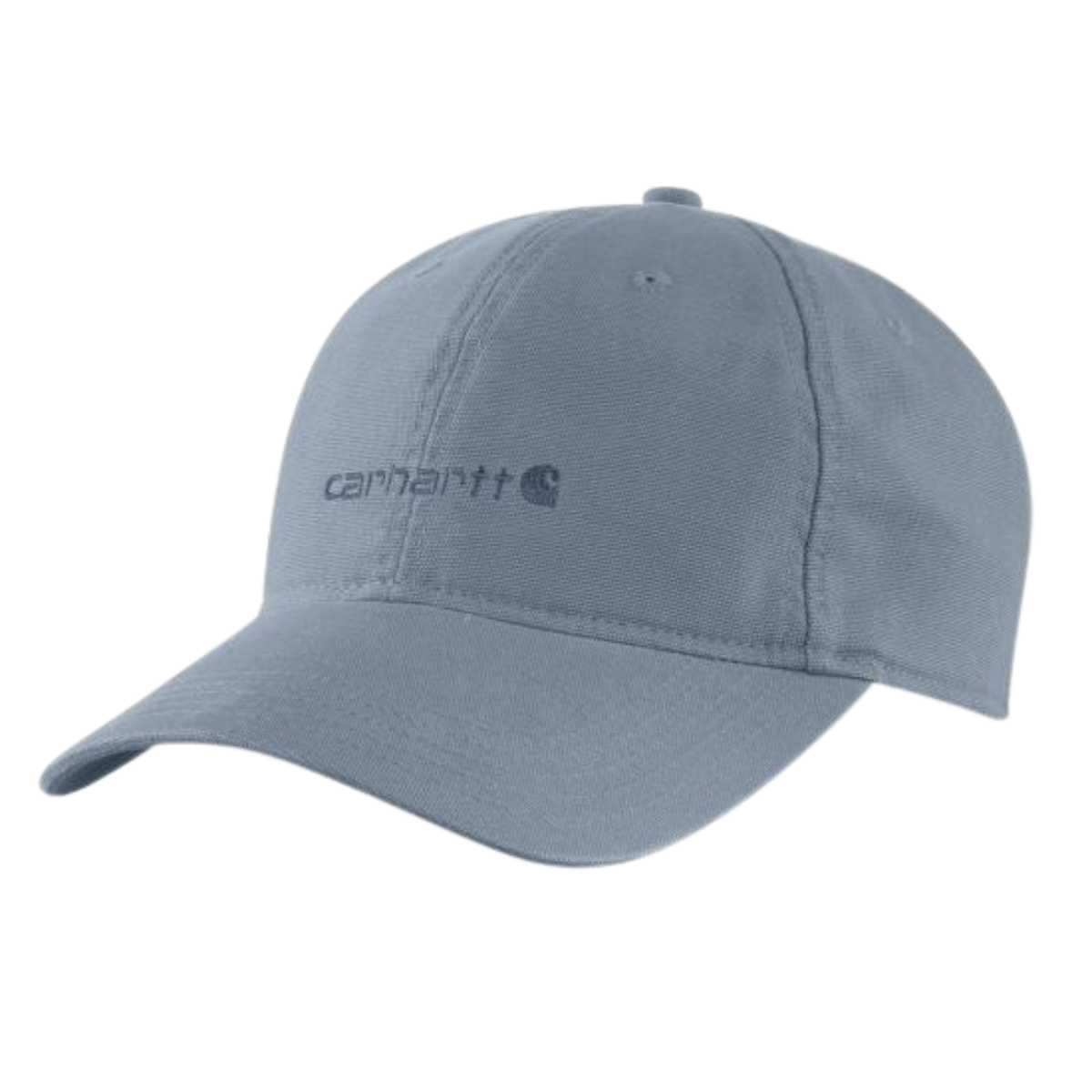 Carhartt Women's Canvas Embroidered Graphic Cap - Light Faded Navy
