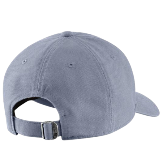 Blue baseball cap on a white background
