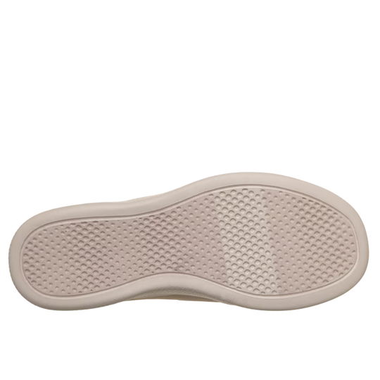 Beige shoe sole on a white background