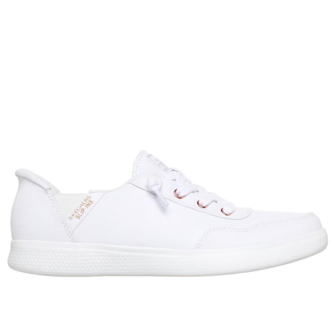 White sneaker on a white background