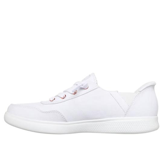 White sneaker on a white background