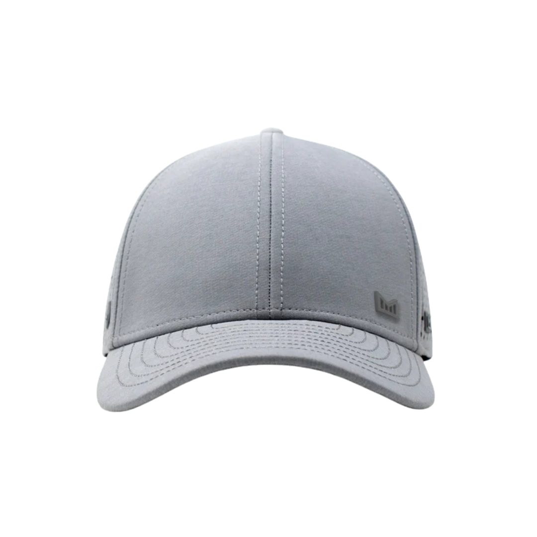 Gray baseball cap on a white background