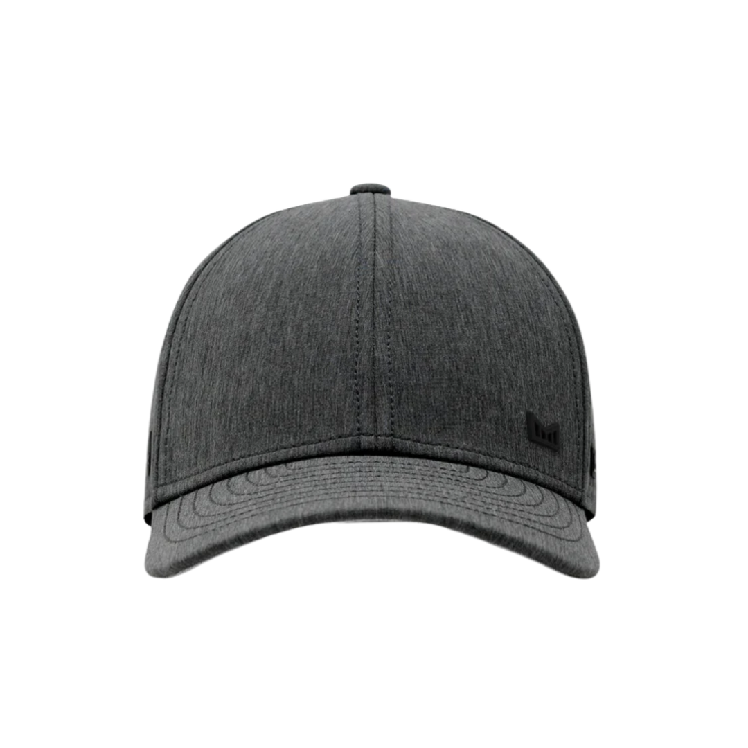Gray cap on a white background