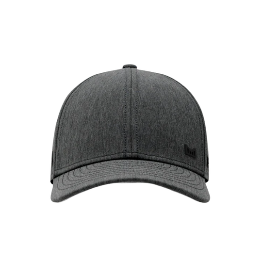 Gray cap on a white background