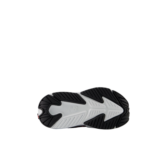 Black and white shoe sole on a white background