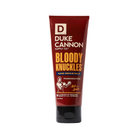 Duke Cannon Bloody Knuckles hand repair balm tube on a white background